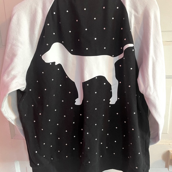 Victoria’s Secret PINK Brand sweat outfit. This set is completely blinged OUT!! - Picture 1 of 4